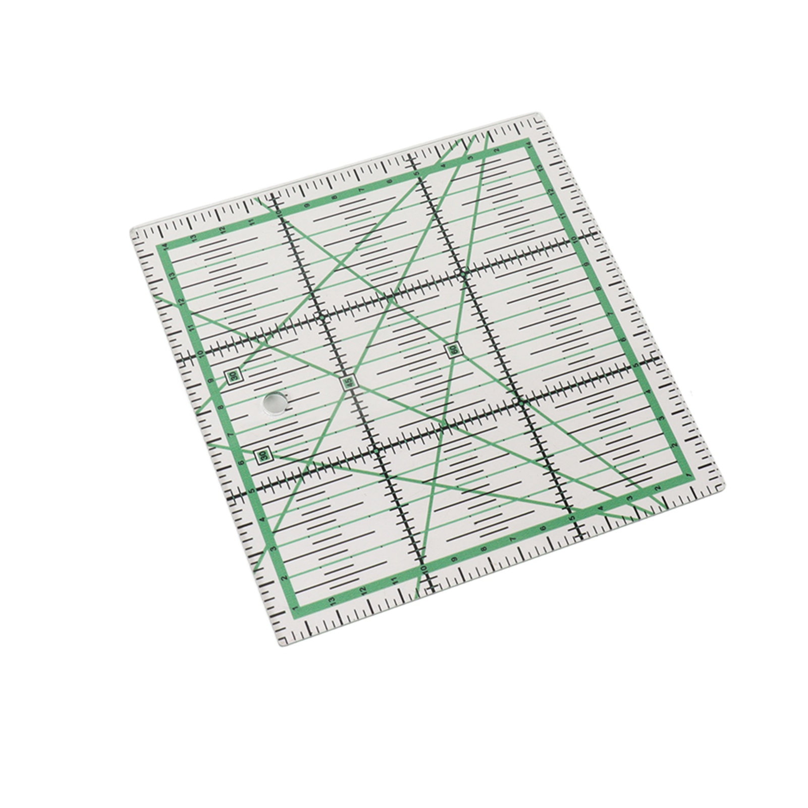Quiltlineal, Transparent, Acryl, Für Diy-projekte, Mit Präziser Skala, Zum Bügeln, Nähen Und Messen Von Patchwork