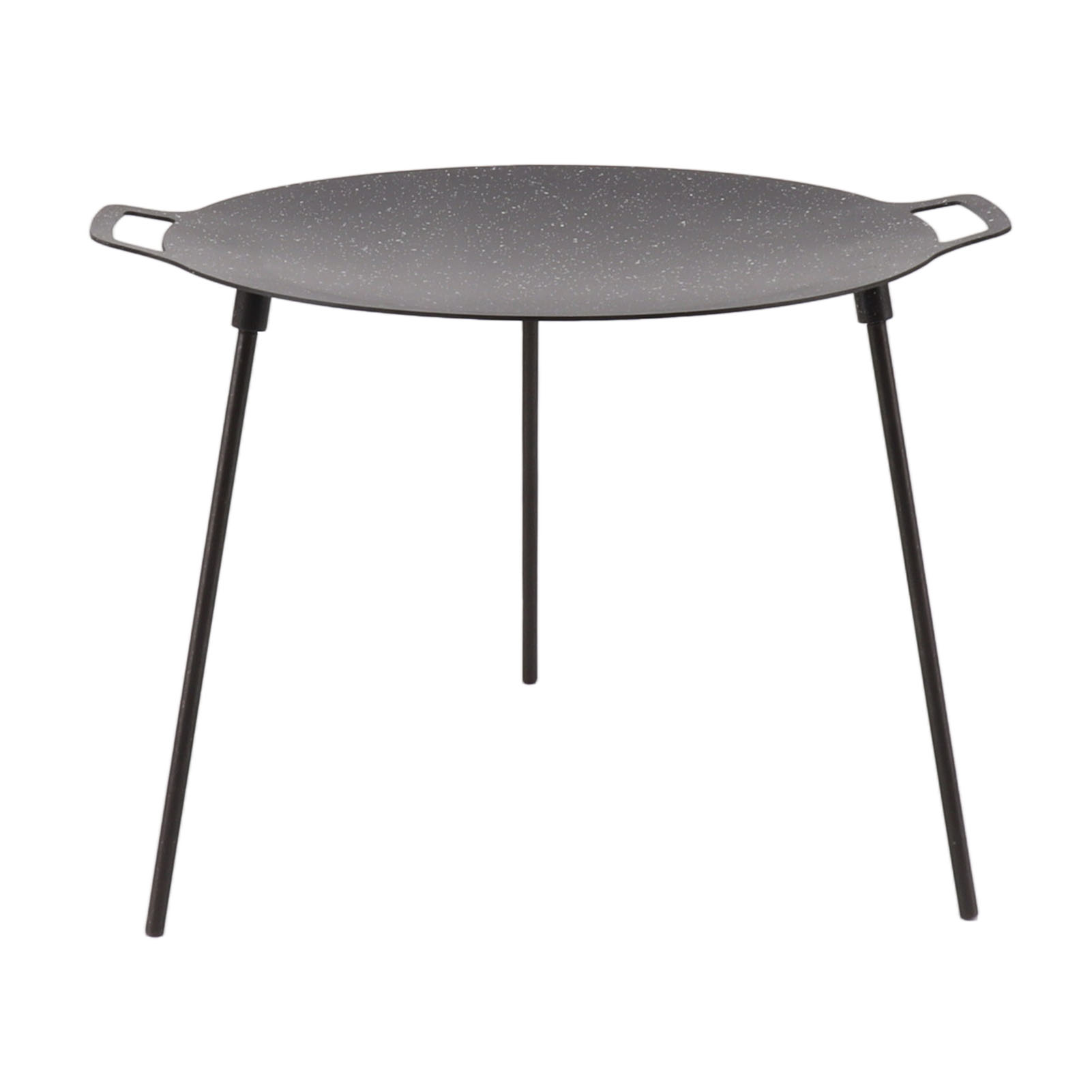 Runde Grillpfanne, Antihaftbeschichtet, 6-lagig, 2 Griffe, Grillplatte Aus Medizinischem Stein, Höhe 30 Cm, Geeignet Für Herd Und Backofen, 14,2 Zoll