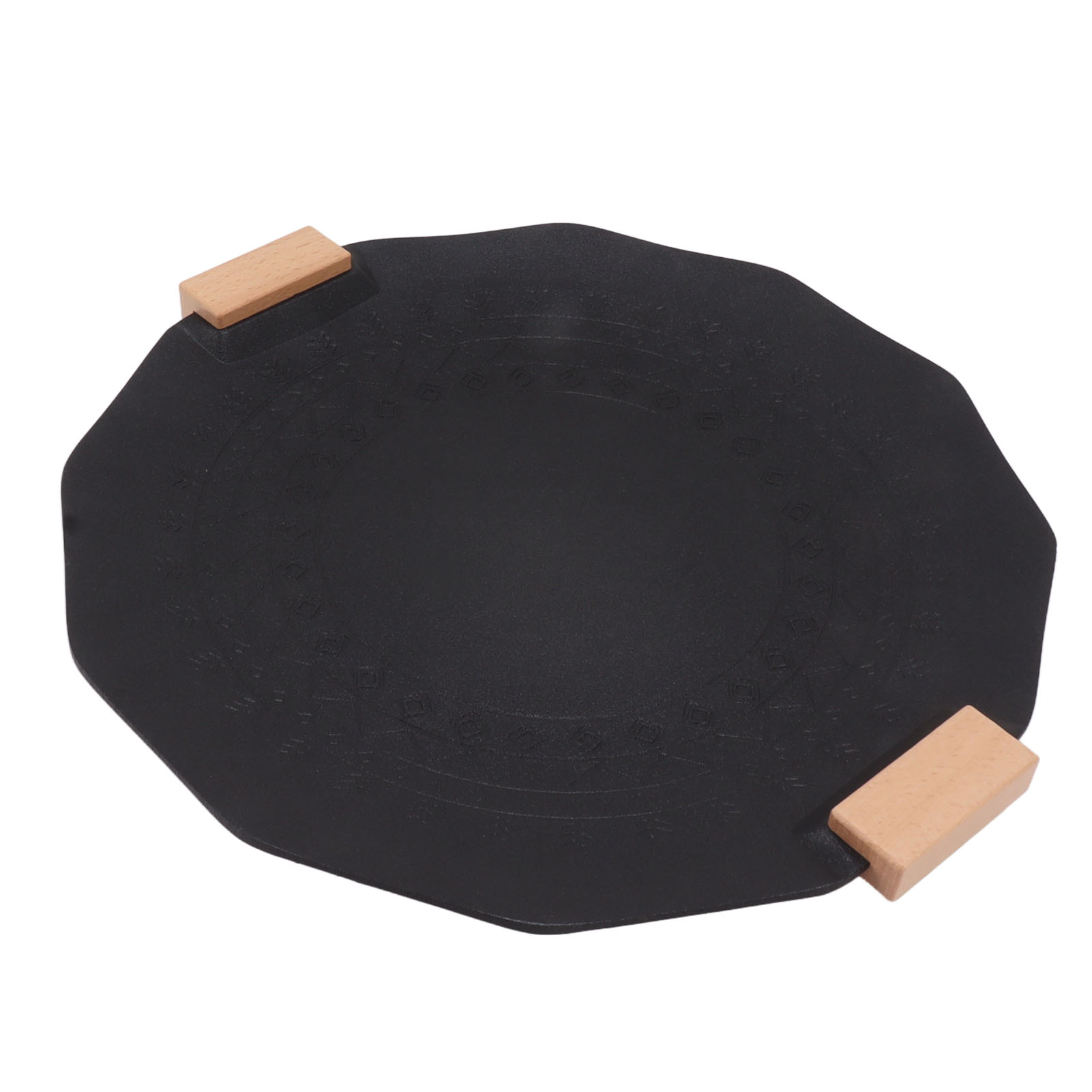 Grillpfanne, Gleichmäßige Hitzeverteilung, Gute Wärmedämmung, Verbrennungsschutz, Antihaftbeschichtung, Für Partys Und Campinggrillen, 40 Cm / 15,7 Zoll