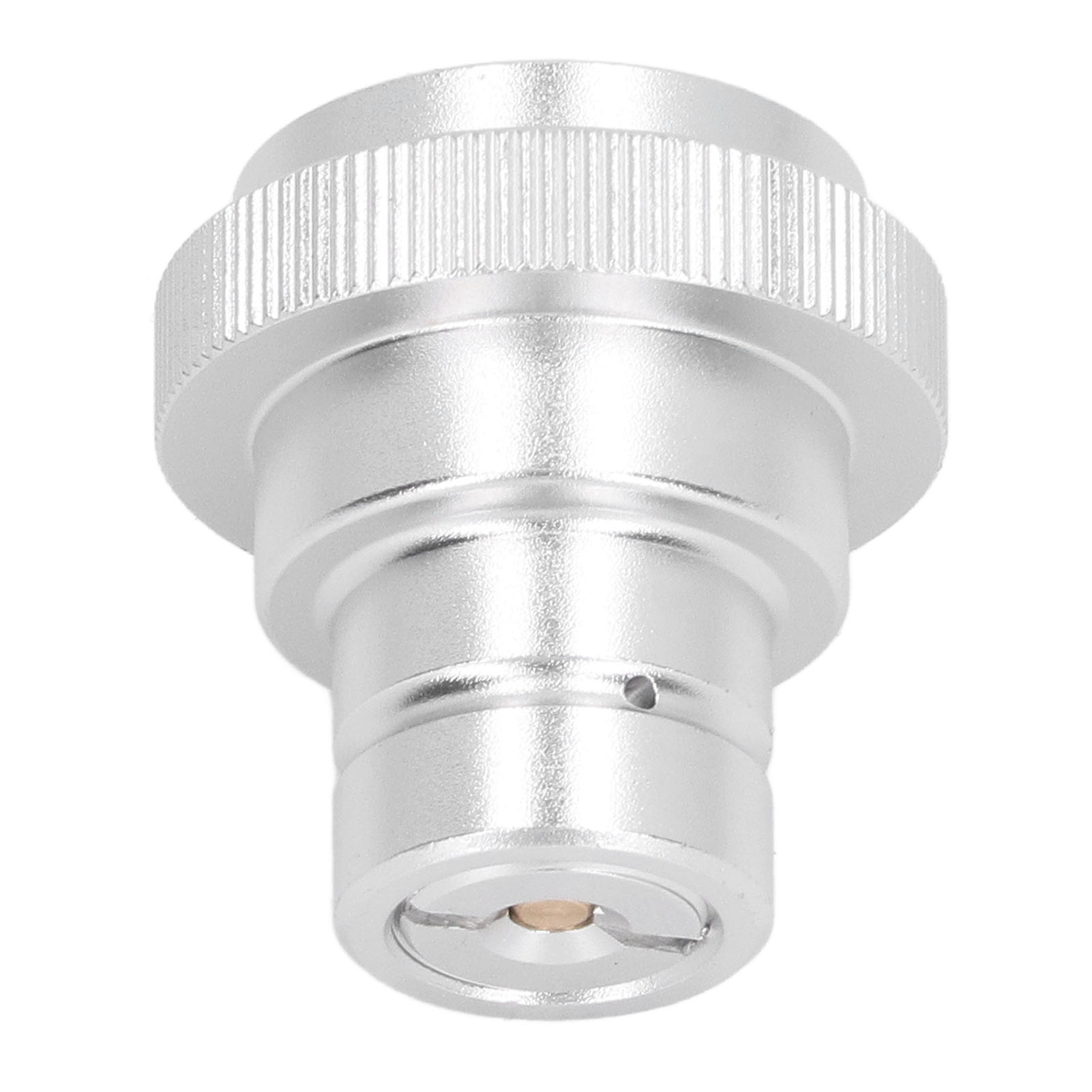 Sodawasser-adapter Zum Pumpen Von Duo-gasflaschen Auf Terra Für Art, Schnellkupplung, Umrüstkopf, Silber