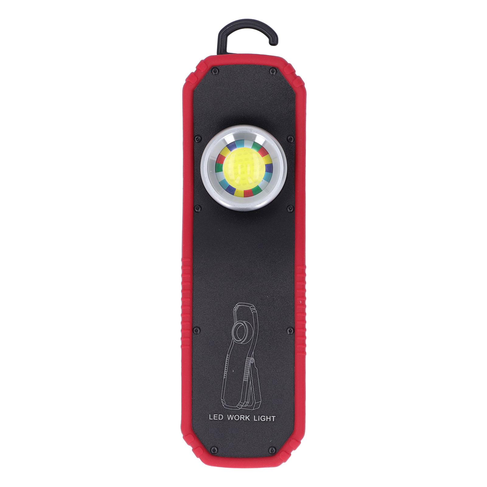 60-w-led-arbeitsleuchte, 2 Dimmstufen, Aufhängehaken, Usb-ladeanschluss, Magnetfuß, Wiederaufladbare Arbeitsleuchte Für Campingzelte