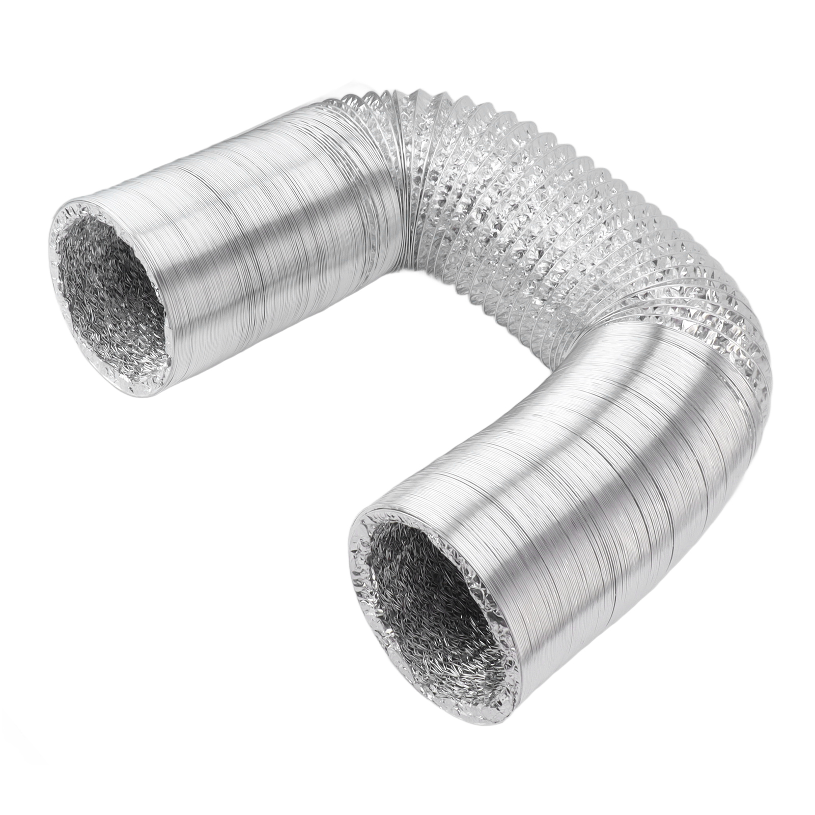 6 Zoll Flexibler Lüftungsschlauch, 4-lagiger Flexibler Folienschlauch Für Wäschetrockner, Hlk-lüftung, 10 M/33 Fuß