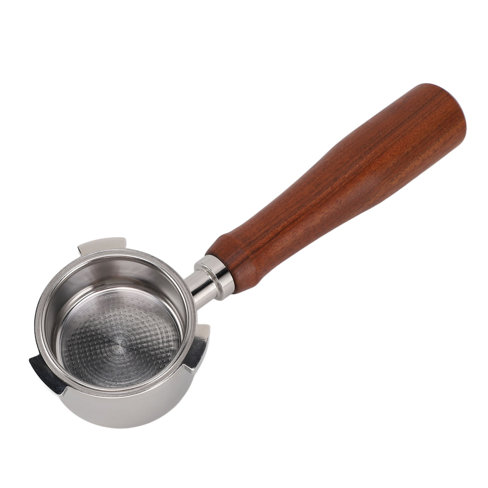 51-mm-kaffeefilterhalter Aus Edelstahl Ohne Boden, 3-ohriger Filterhalter Ohne Boden Für Delonghi Kaffeemaschinen