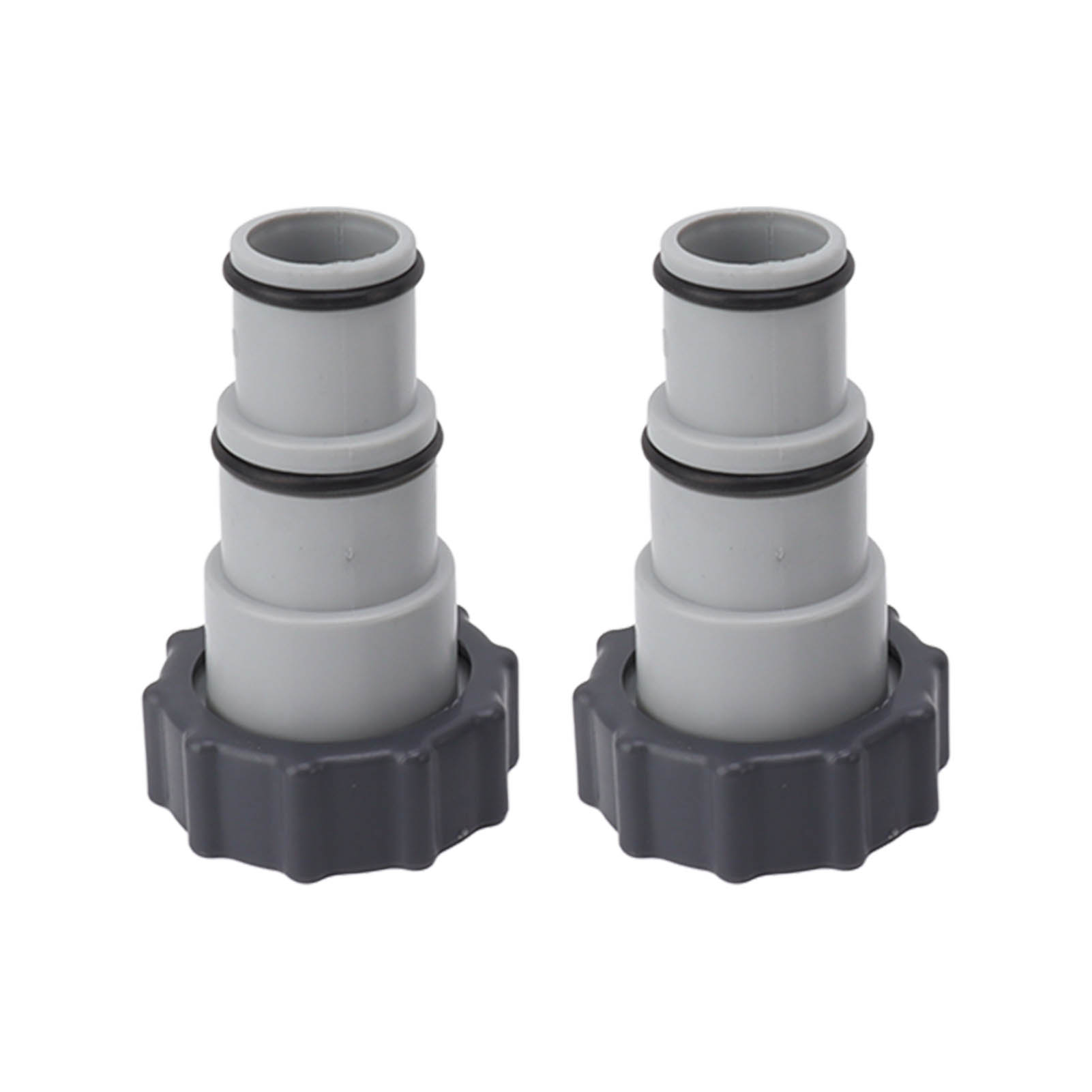 2-teiliger Poolschlauchadapter Mit Austauschbarem Flansch Und Gewindeanschluss Für Intex Fit Aru Pumpenschlauch