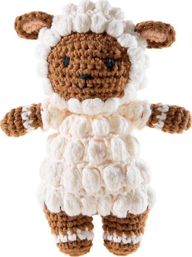 Heunec® Kuscheltier Crochi, Häkel-Freund Lamm