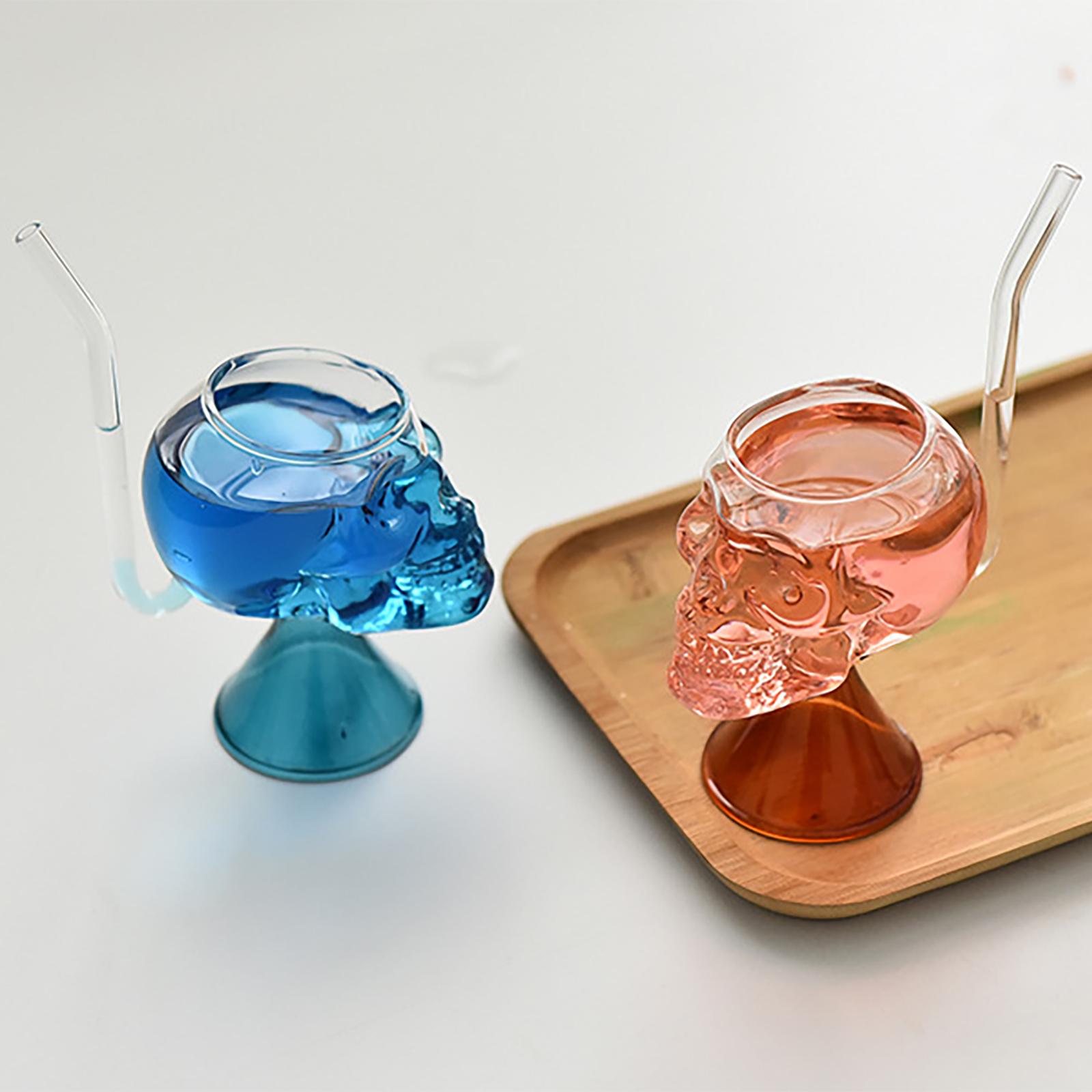 Vampirschädel, Borosilikatglas, Halloween-küchendekoration, Becher Für Duftenden Tee Und Rotwein