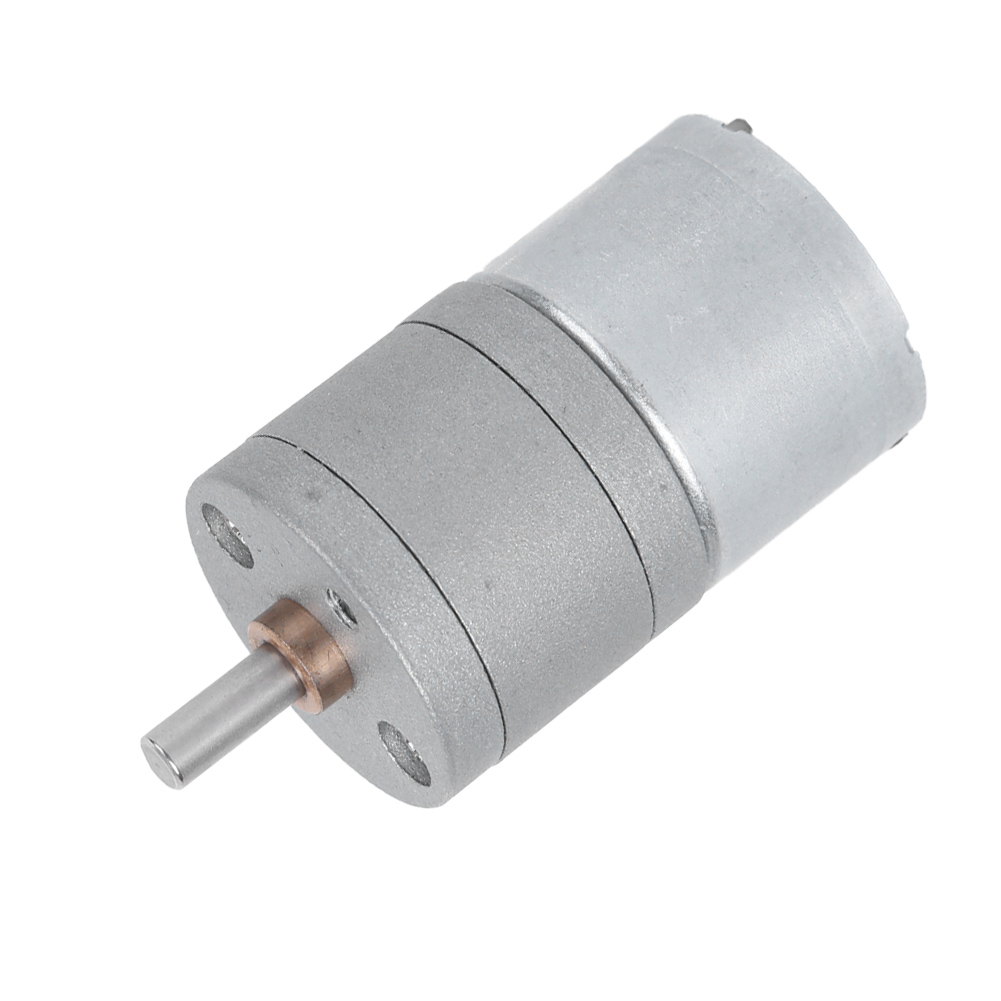 Miniatur-gleichstrommotor Mit Bürsten, Hohes Drehmoment Und Geringe Geräuschentwicklung, 6 V/12 V, 4-mm-welle, Für Roboter Und Elektrische Vorhänge, 6 V – 34 U/min