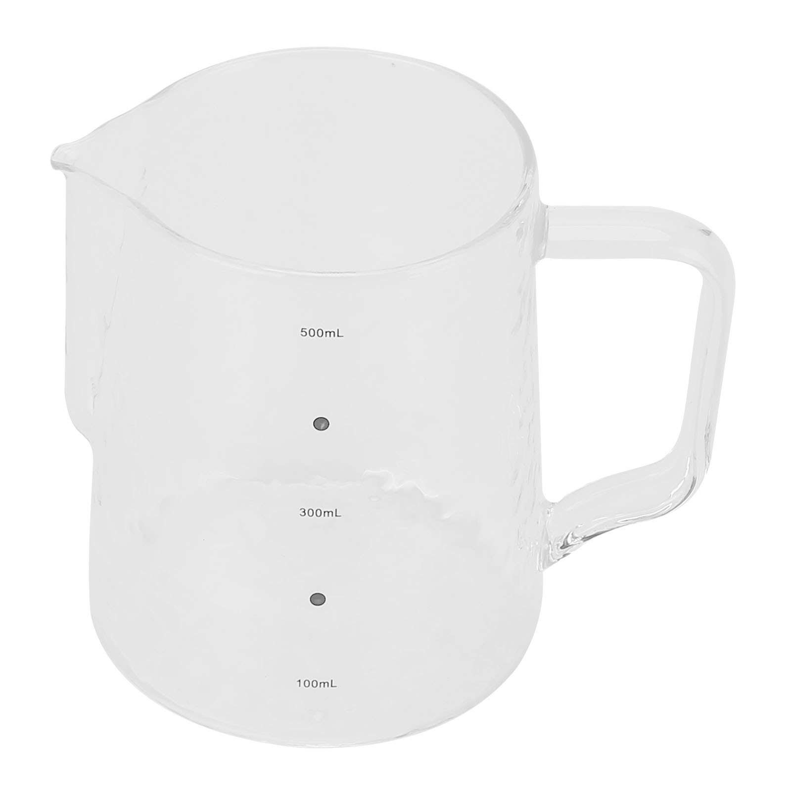 500-ml-kaffee- Und Milchbecher, Glasverdicker, Messbecher Zum Aufschäumen Von Kaffee Für Den Heimgebrauch Im Café