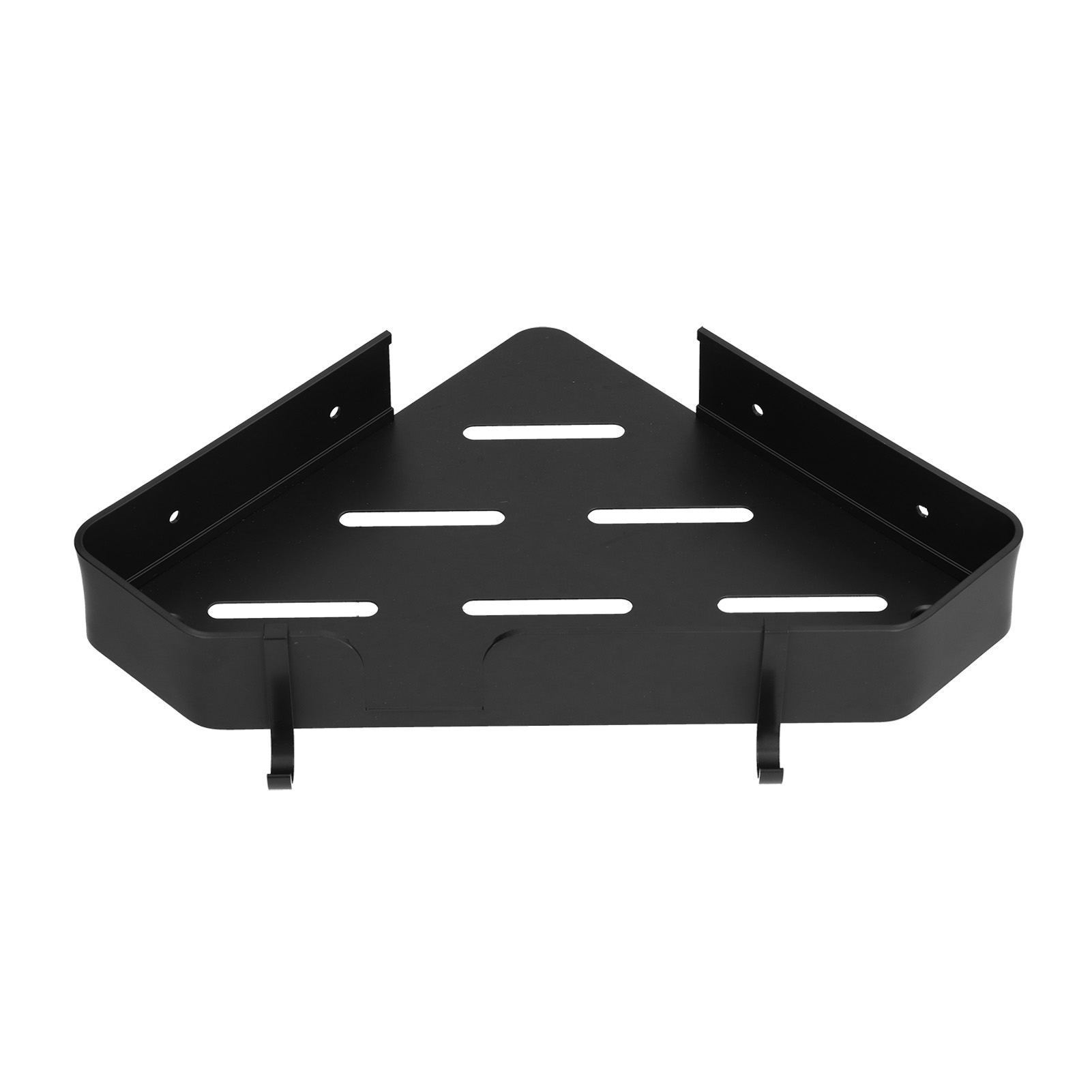 Eckduschablage, Aluminium, Dreieckig, Einlagig, Für Badezimmer, Hotel, Toilette