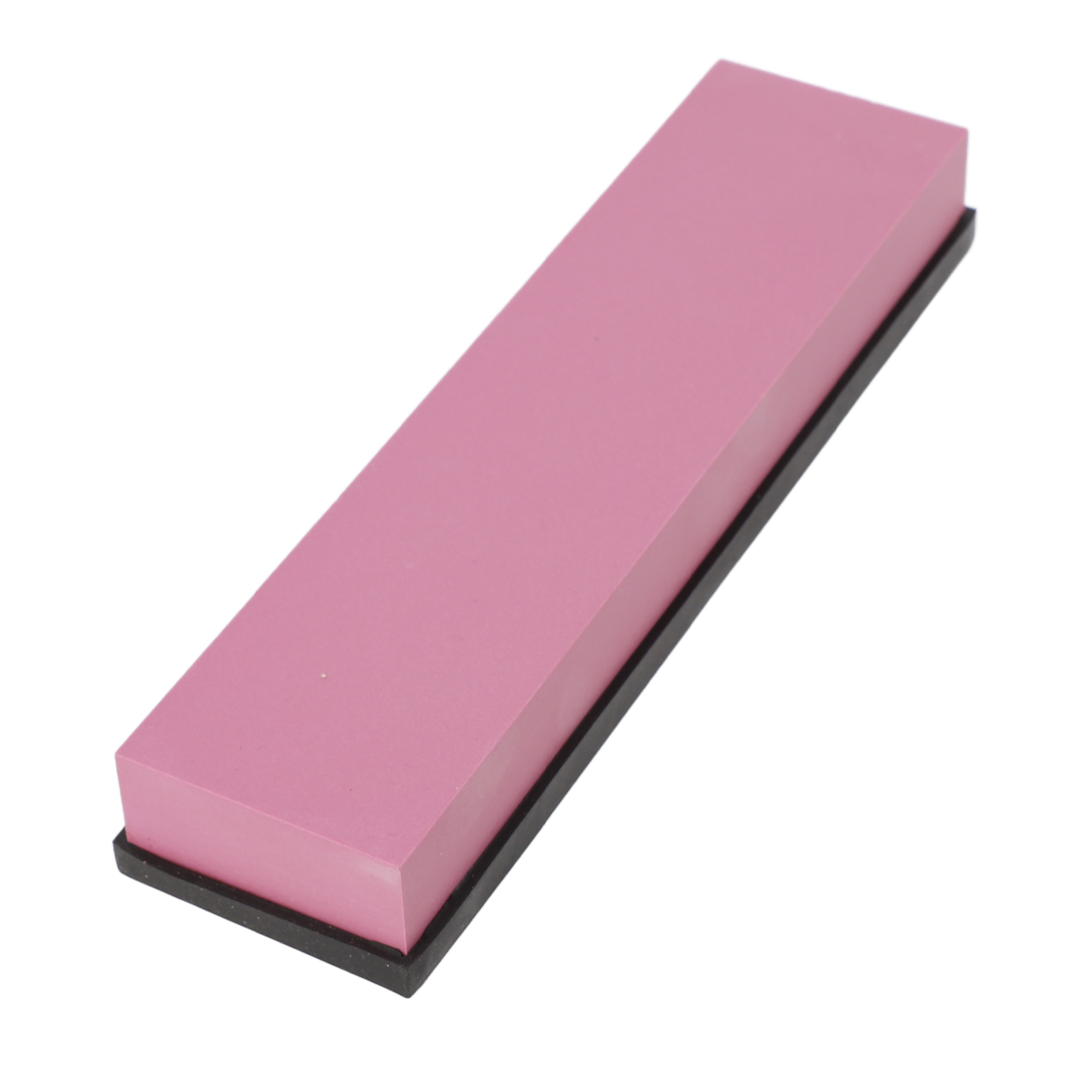 Schleifstein, Körnung 3000, Doppelseitig, Rubinrot, Kompakt, Robust, 19,8 X 4,8 X 2,3 Cm, Für Küche Und Camping