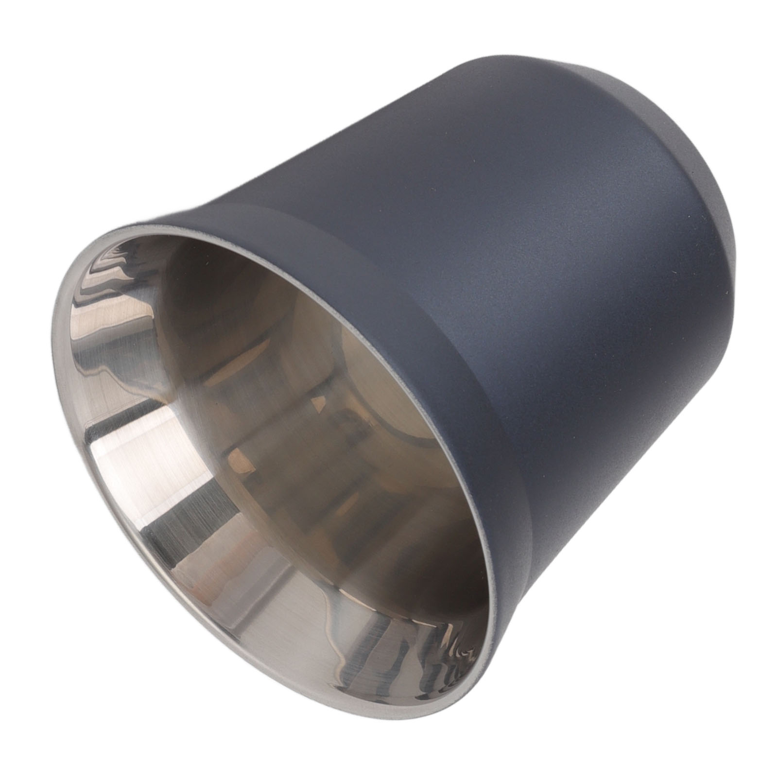 Doppelwandiger, Isolierter Kaffeebecher Aus Edelstahl 304 Für Kaffee Und Tee, Thermobecher Für Zuhause Und Camping, Dunkelblau, 80 Ml