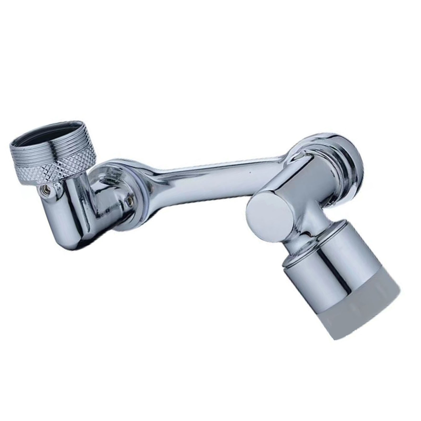 Schwenkbarer Wasserhahn-luftsprudler, Schwenkbare Wasserhahnverlängerung, Spritzschutz, Universeller Spülbecken-luftsprudler, 2-modus-auslass, Roboterarm Für Küche Und Bad