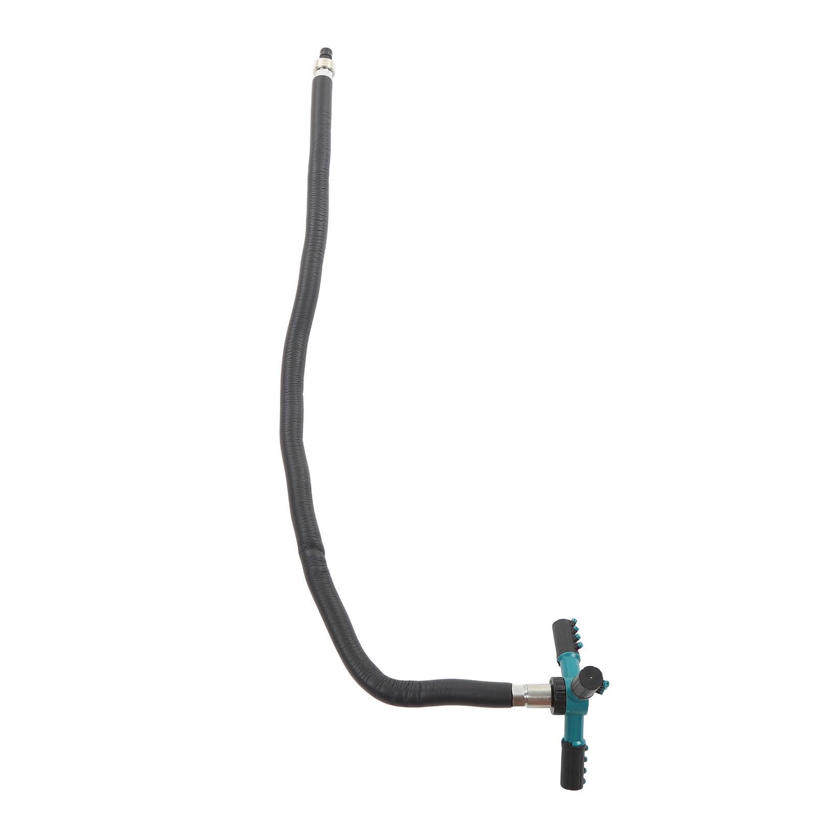 Trampolin-sprinkler, 12-teilig. Düse 1 M. Drehbarer Schlauch. Wassersprenger. Gartenbewässerung.