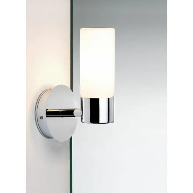 Paulmann LED Wandleuchte Eleon, ohne Leuchtmittel, G9, IP44, max. 33W G9, Chrom/Satin, 230V, Metall/Glas