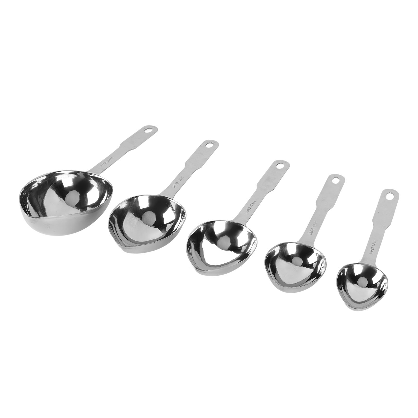 Stück Edelstahllöffel Mit Langem Griff, Ergonomisch, Glänzende Oberfläche, Suppenkelle, Zum Kochen In Der Küche