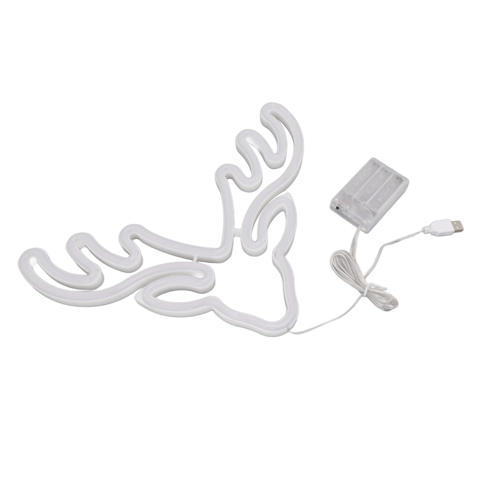 Neon-led-licht, Usb-akku-betrieben, Weihnachtsdekoration, Wanddekoration Fürs Schlafzimmer, Farbenfrohes Licht