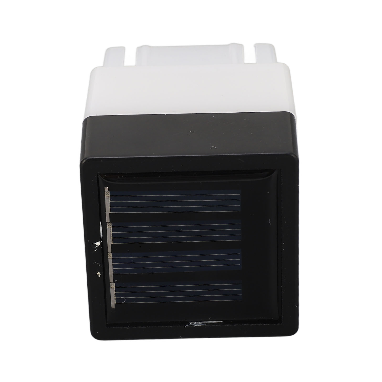 Solarbetriebene Led-zaunpfostenleuchte, Warmgelb, Für Garten Und Terrasse