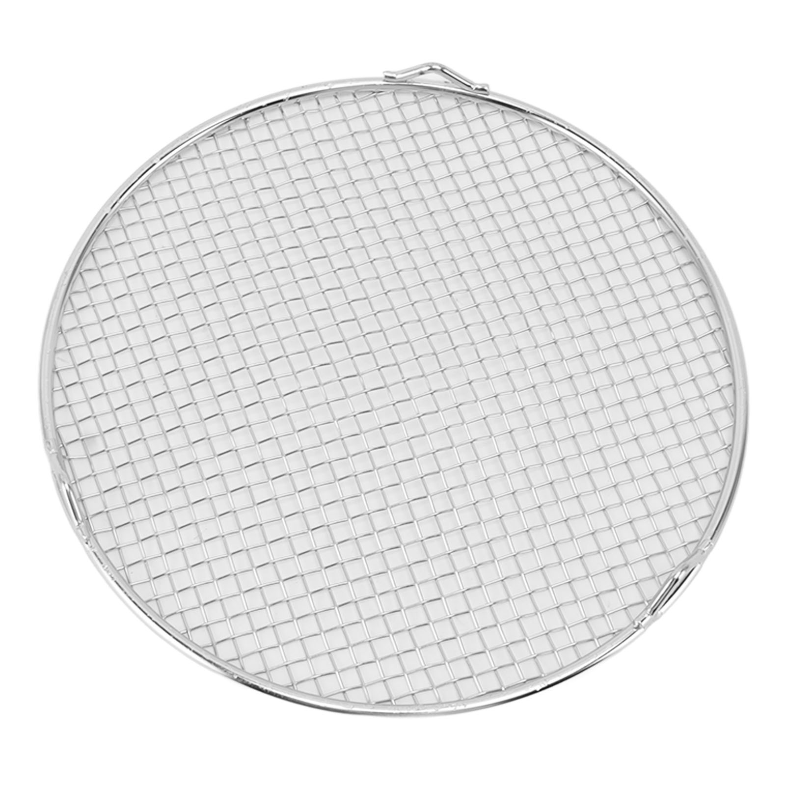 Kühlgitter Zum Backen, Edelstahl, Hitzebeständig, Ofenfest, Zum Backen Und Grillen, Groß, Rund, 18 Cm