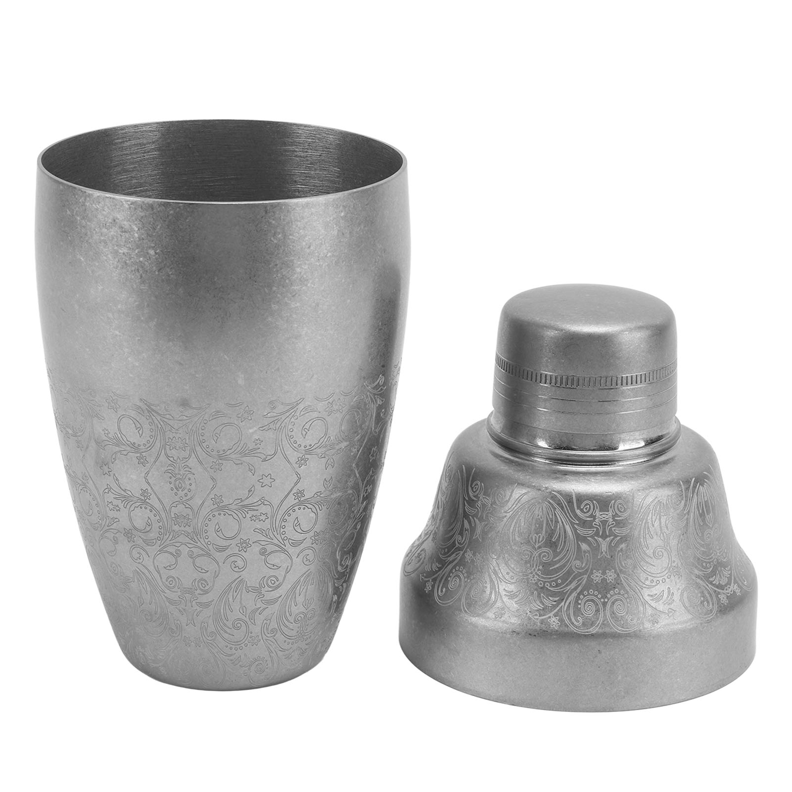 Cocktailshaker Aus Edelstahl 304, Boston-shaker-mixer Mit Integriertem Sieb Für Die Hausbar