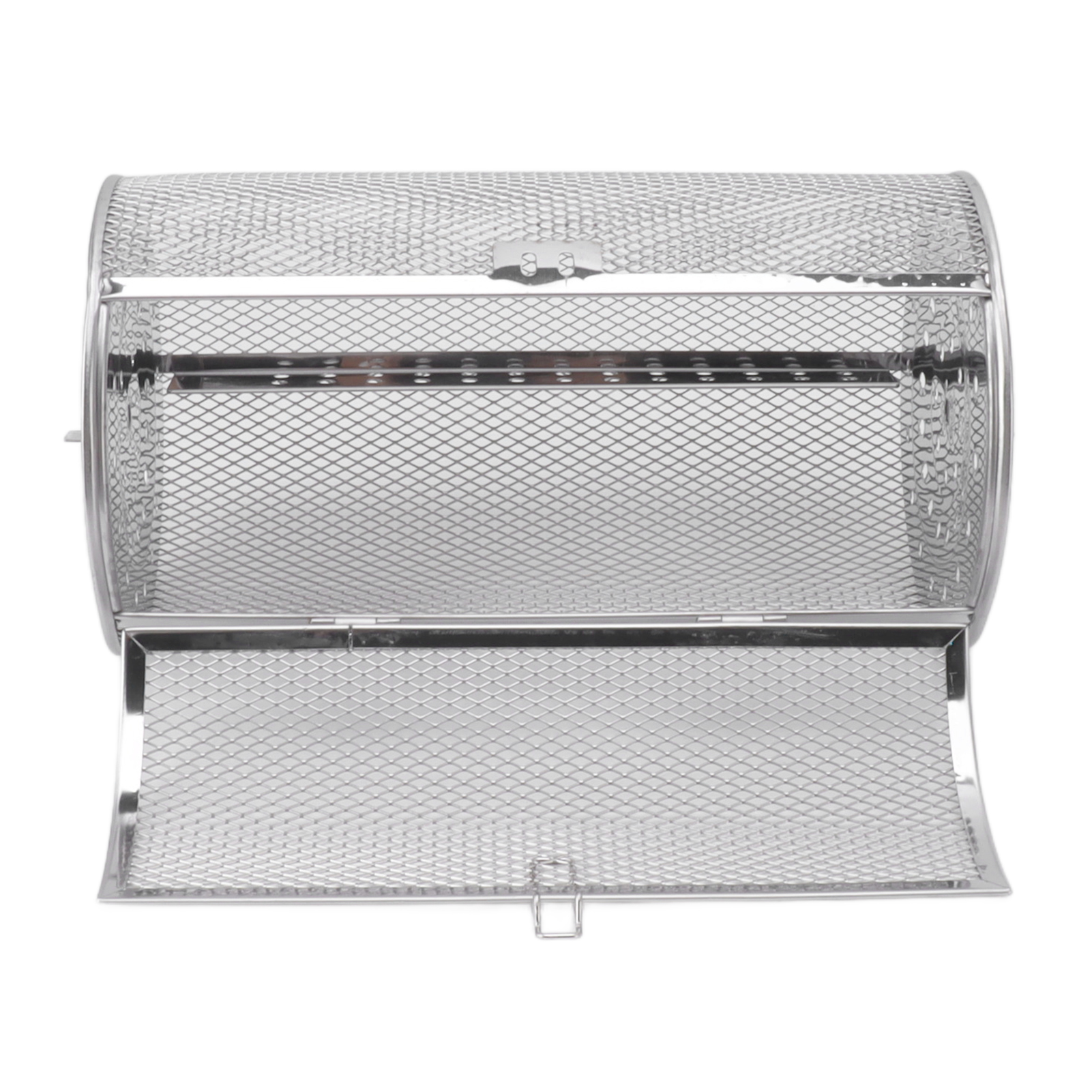 Grillkorb Aus Edelstahl, Rundes Grillnetz Aus Edelstahl Für Erdnüsse, Trockenfrüchte Und Gemüse