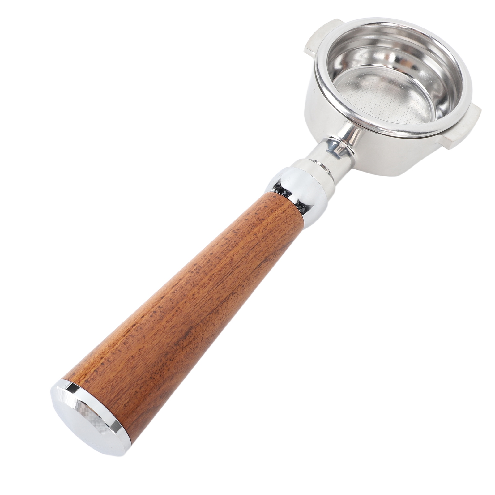 58-mm-filterhalter Ohne Boden Mit Holzgriff, Passend Für Expobar E61, Flair 58, Sanremo, Faema, Tracwood
