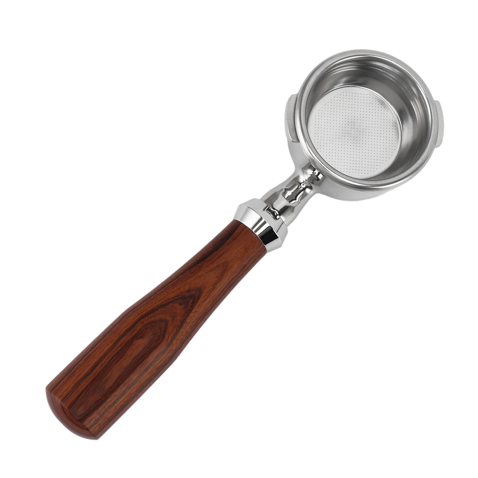 58 Mm Edelstahl-doppelohrfilterhalter Ohne Boden Für Gaggia Espressomaschinen, Säurerot