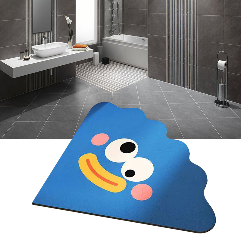 Kieselgur-badematten, Schnelltrocknend, Abriebfest, Rutschfest, Badematten Für Bad, Badewanne, Dusche, Schwindelgefühl