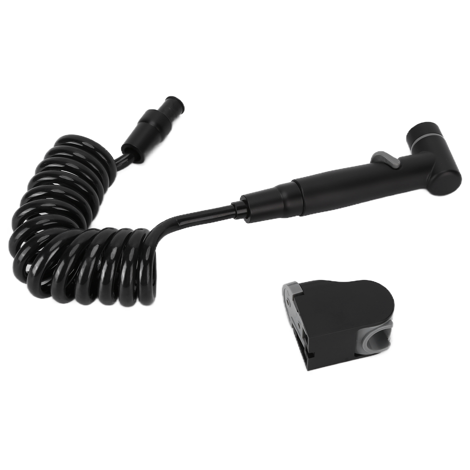 Set Bestehend Aus Einer G1/2 Handbrause Für Bidet Und Einem Windelschlauchhalter. Selbstreinigende Badaccessoires.