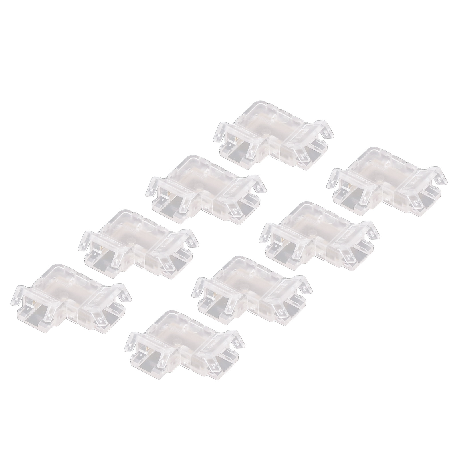 Stück Professionelle 2-polige 8-mm-l-förmige Cob-steckverbinder Für Cob-led-streifen