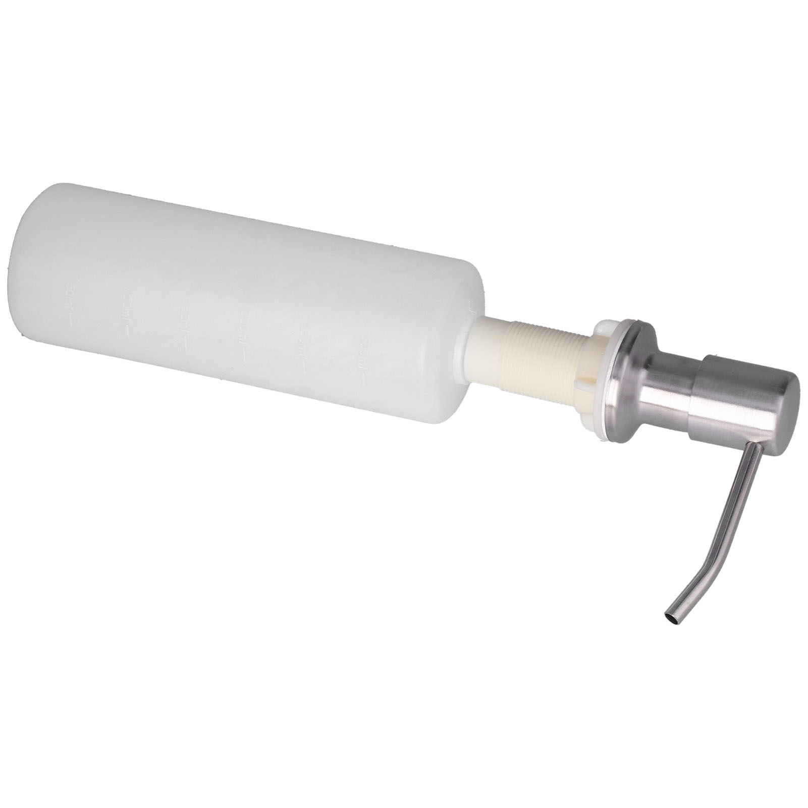 Seifenspender Aus Edelstahl Mit Druckknopf, 300 Ml, Behälter Für Seife Und Spülmittel, Küchen- Und Badezimmeraccessoires