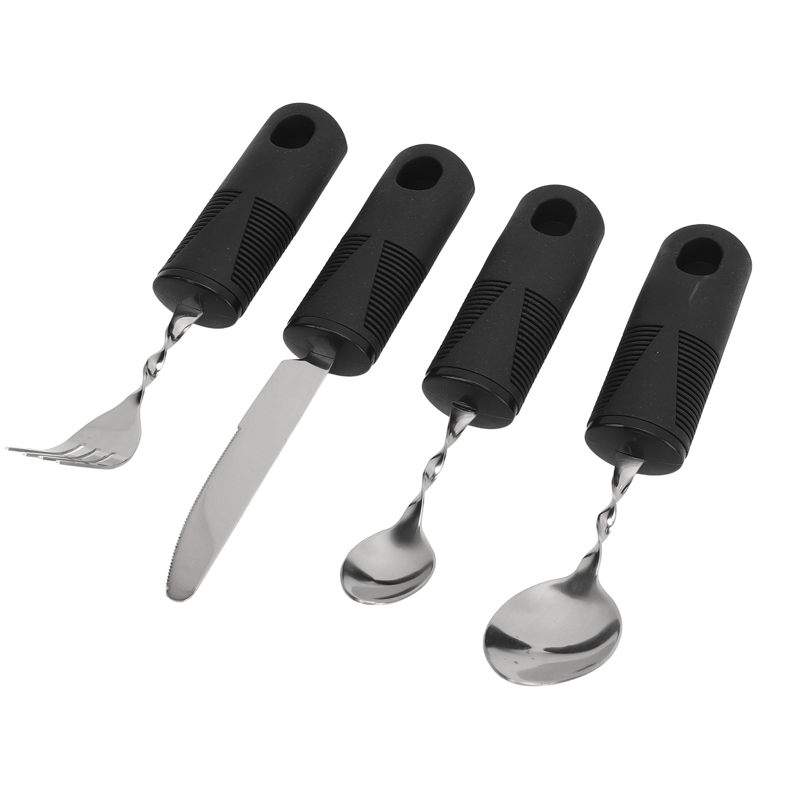 Gewichtetes Besteckset Für Parkinson-patienten, Arthritis-behandlungshilfe, Handzittern, Löffel, Gabel, Messer, Adaptives Küchenbesteckset