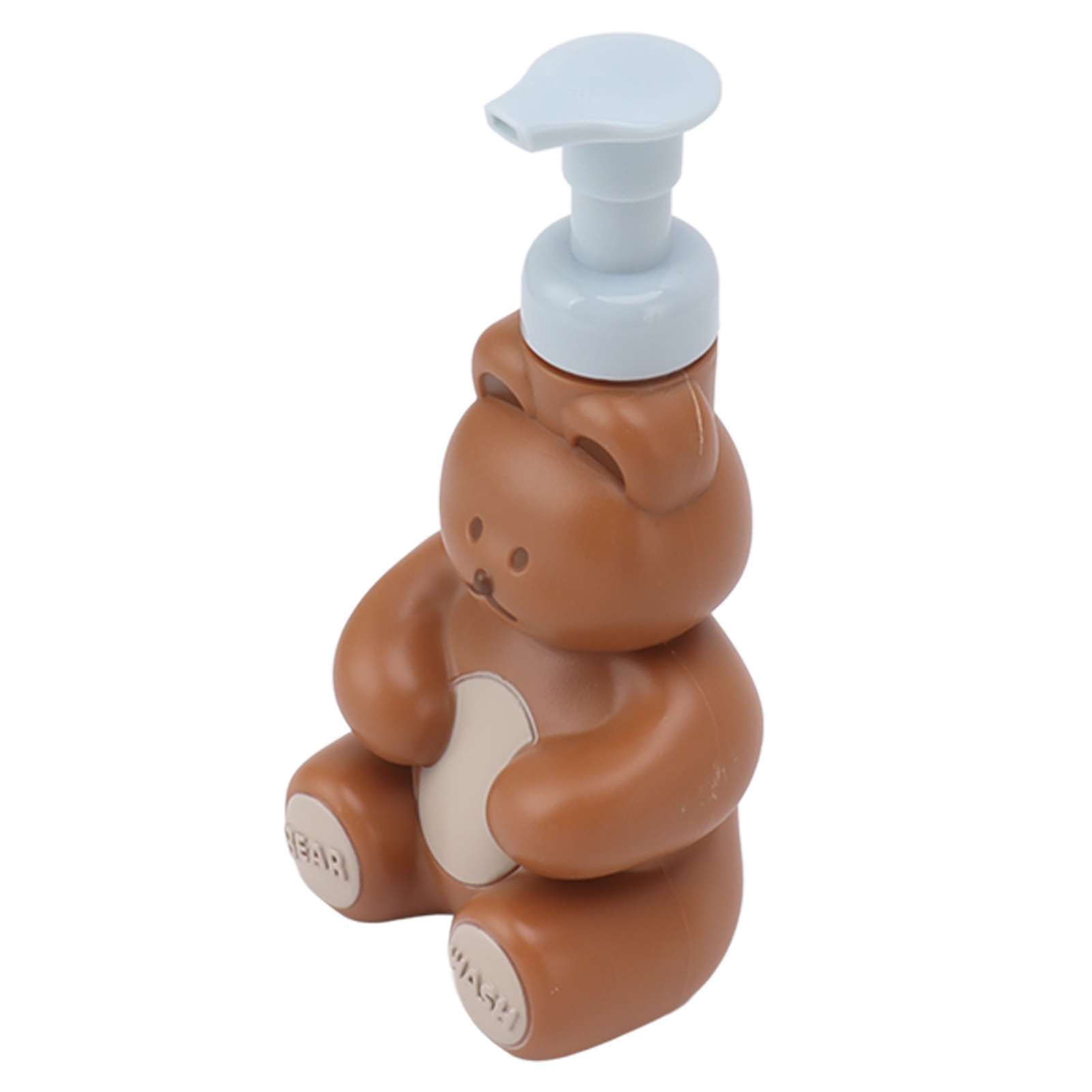 Leere Flüssigseifen-spenderflasche, Shampoo-, Spülungs-, Dusch-, Handwaschmittel-pumpflasche, In Form Eines Kleinen Braunen Teddybären