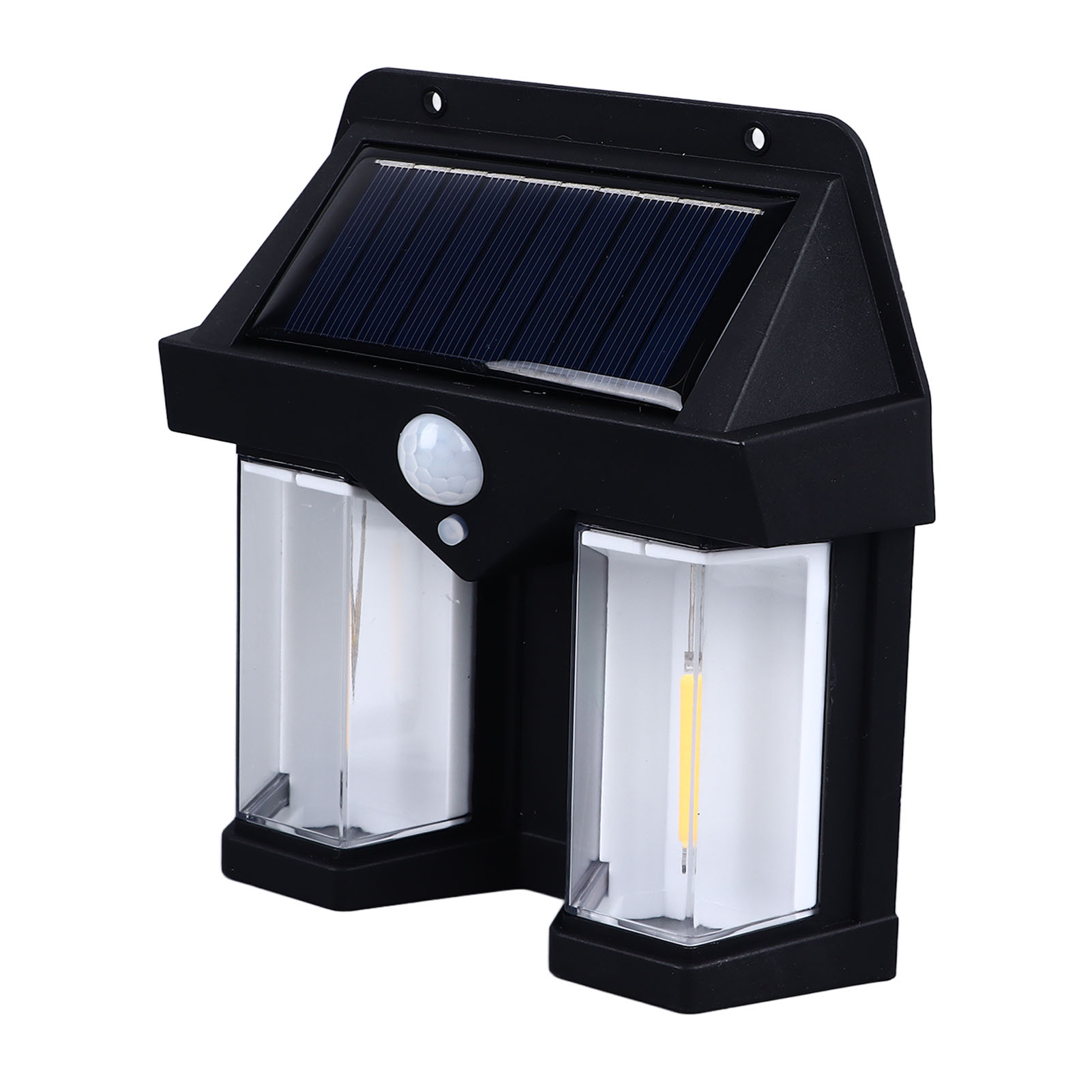 Solar-wandleuchte Mit Wolframfaden, Warmes Licht, Wasserdichte Außenwandleuchte