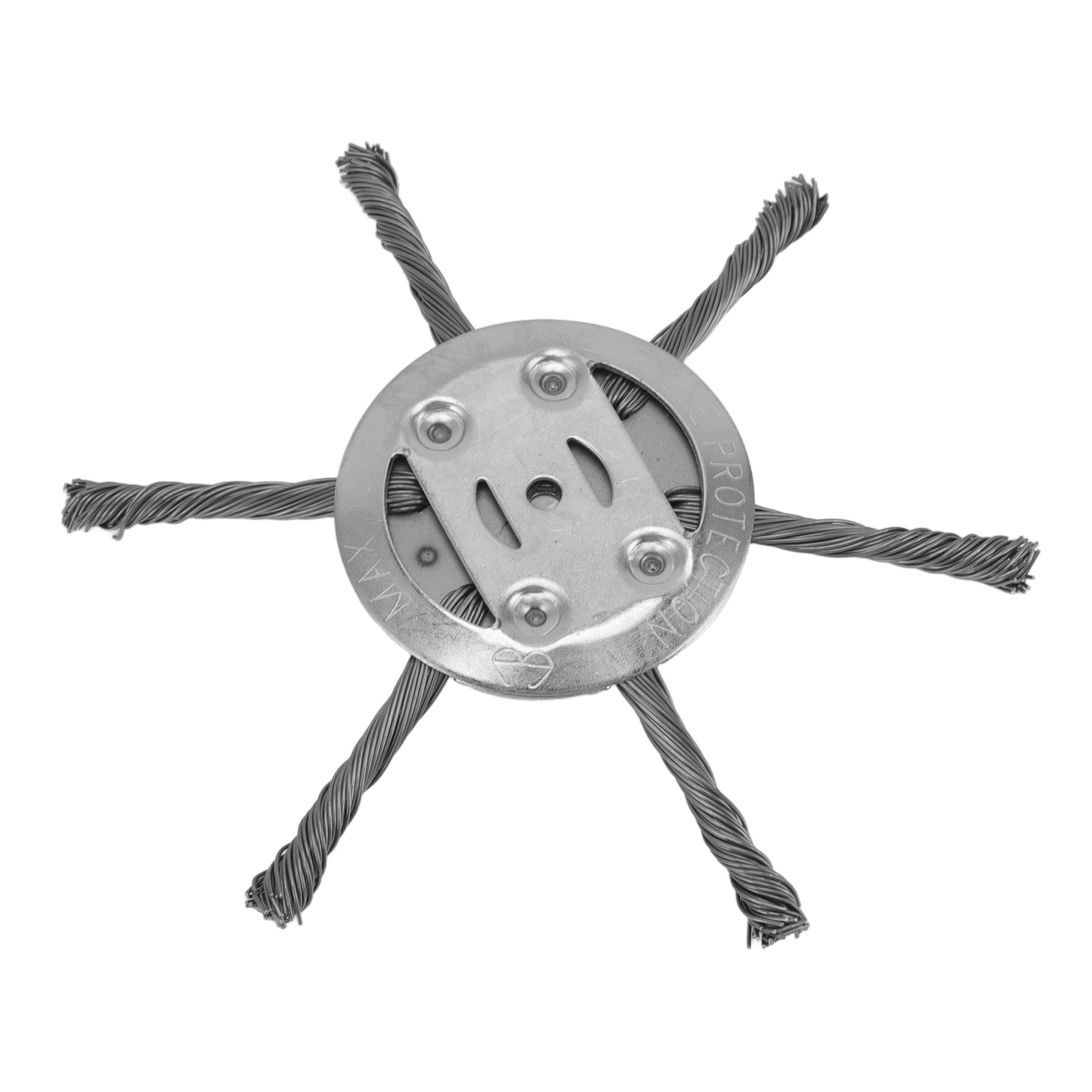 Trimmerkopf Aus Stahldraht, 6 Köpfe, Rasenmäherkopf, Rasenmäherzubehör, 150 Mm, 6 Klingen, 5,5 Mm Innenbohrung