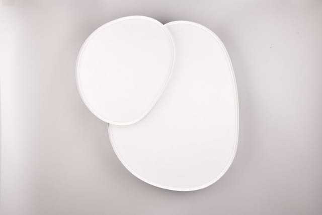 TRIO Leuchten LED Deckenleuchte RISE, LED Deckenlampe 45W 5300 Lumen warmweiß bis kaltweiß 2700-6500K, Dimmfunktion, LED fest integriert, warmweiß - kaltweiß, Fernbedienung dimmbar Memoryfunktion Nachtlicht CCT Lichtfarbe wählbar
