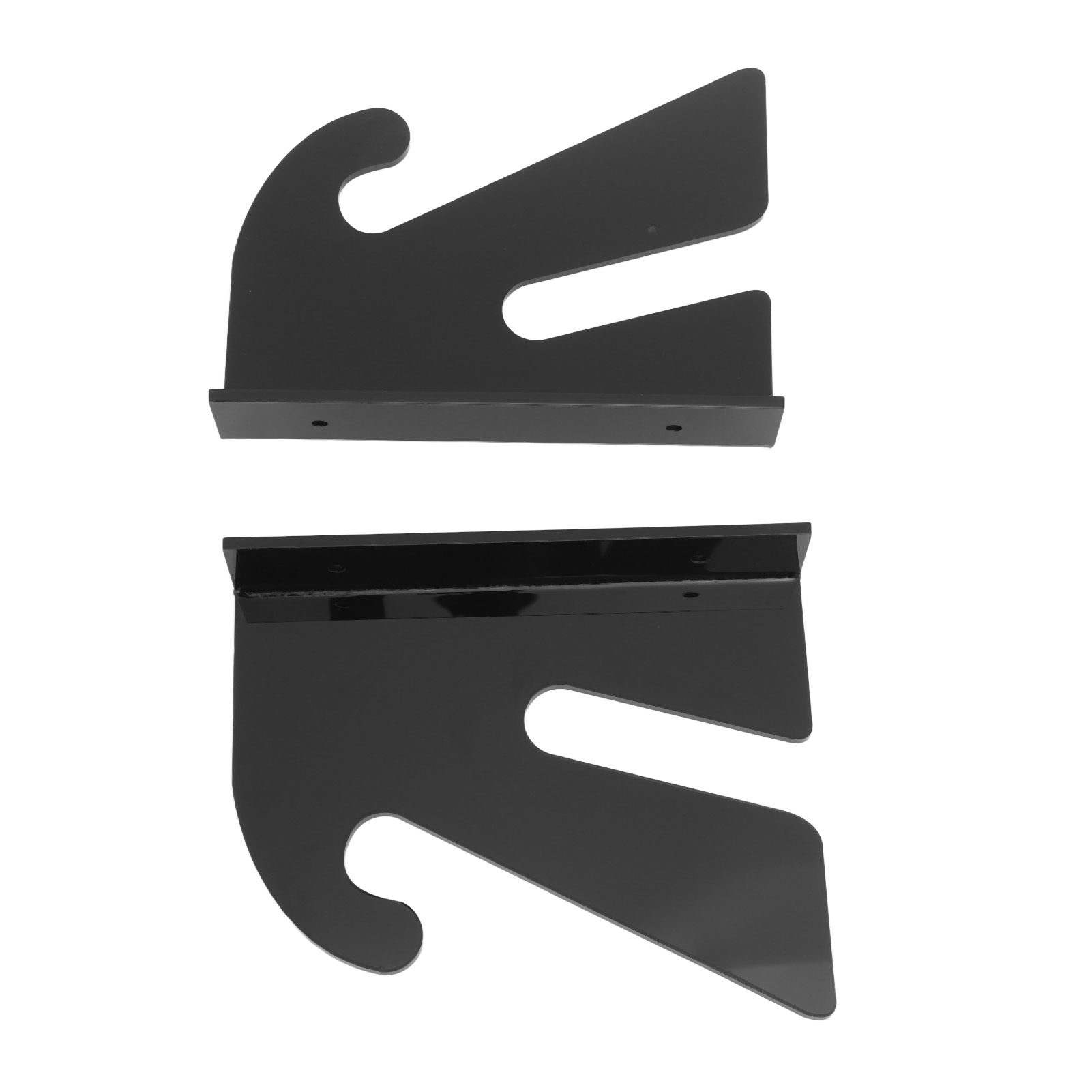 2-teiliger Skateboardständer Aus Acryl, Wandhalterung, Skateboardaufhänger, Tragfähig, Mit Haken