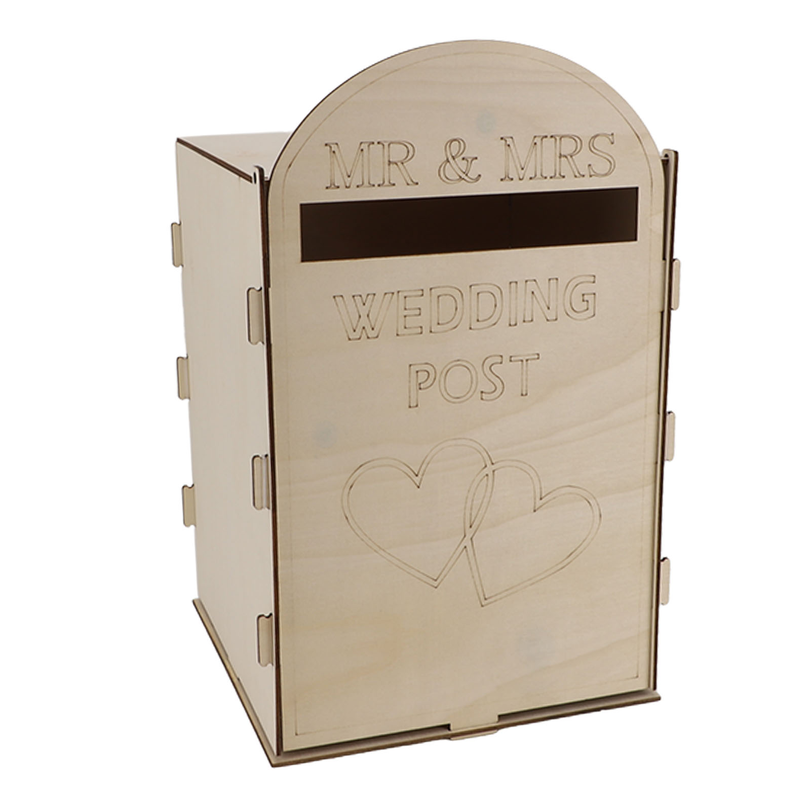 Hochzeitsbriefkasten Aus Holz Mit Schlüsselschloss, Sperrholz, Handgefertigt, Exquisit, Antiker Hochzeitsbriefkasten Für Hochzeitsfeier, Jahrestag, Herz