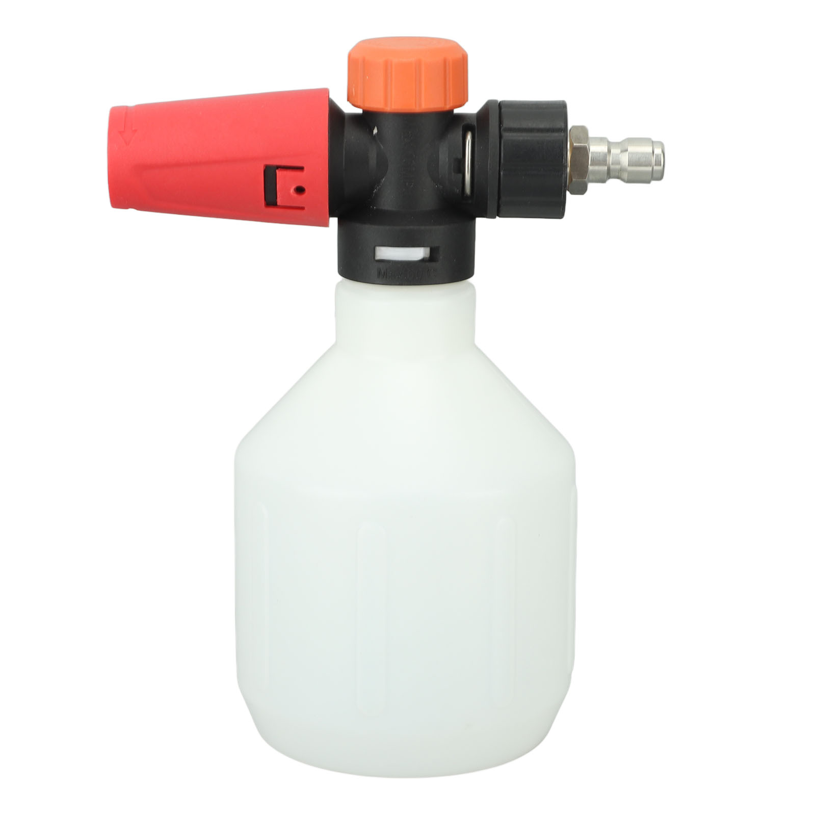 Autoschaumsprüher 500 Ml, Tragbar, Hochdruck, Mit 1/4-zoll-schnellanschluss, Zum Waschen Von Autos Im Garten, Rund