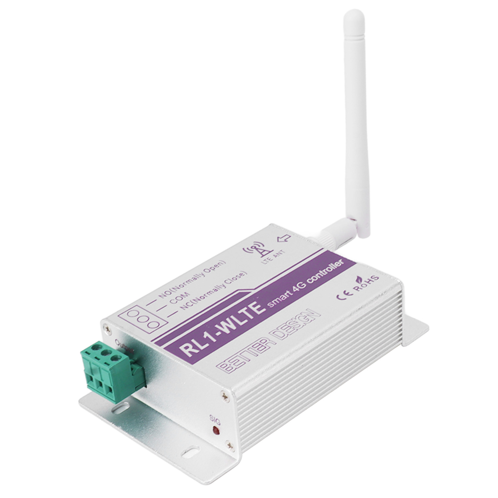 Intelligentes Relais Mit Eu-stecker, 100–240 V, 4g, Drahtloser Sender Und Empfänger