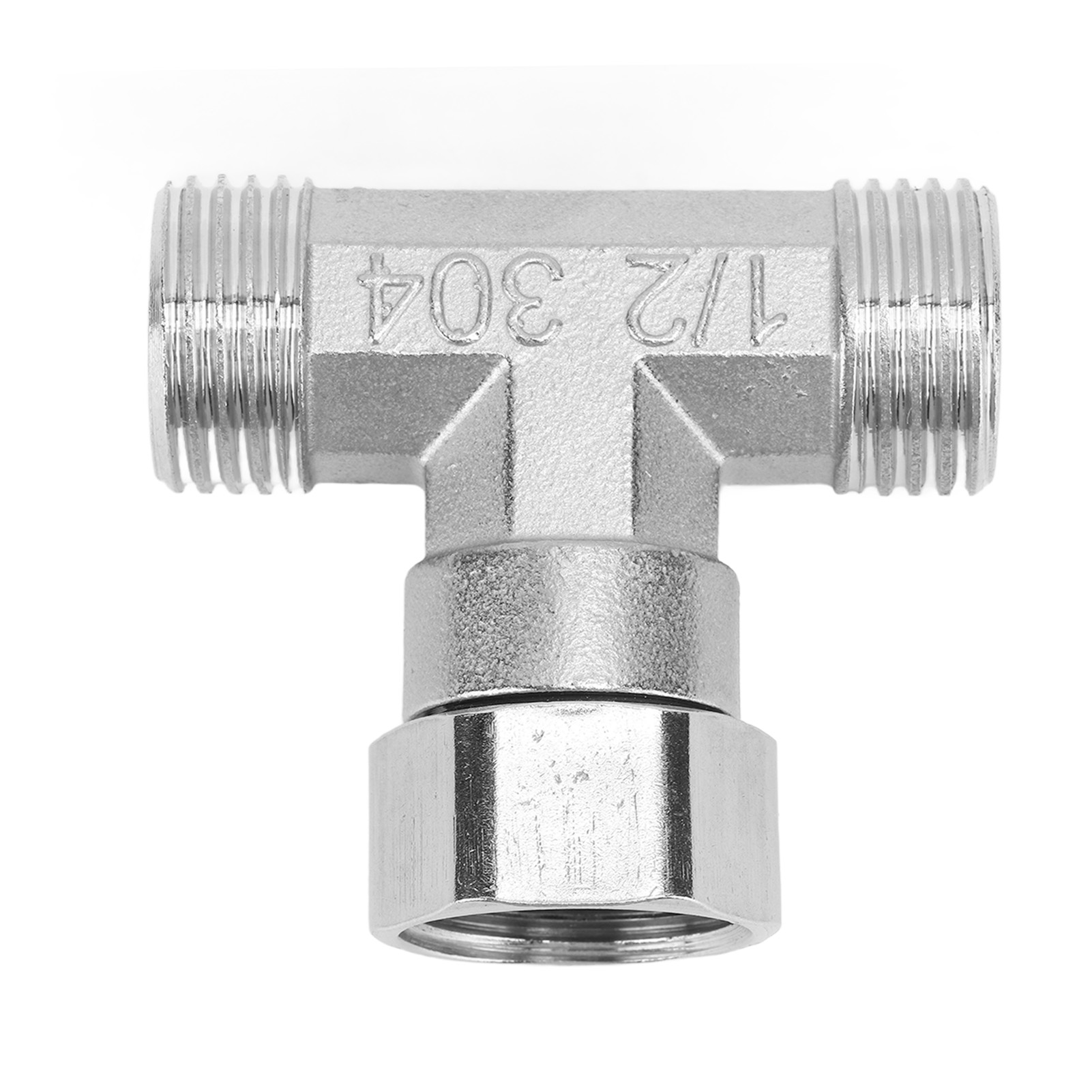 Dreiwege-rohrverbinder, T-stück, Edelstahl 304, Schlauchverbinder, G1/2-rohradapter Für Wasser Und Luft, Innengewinde