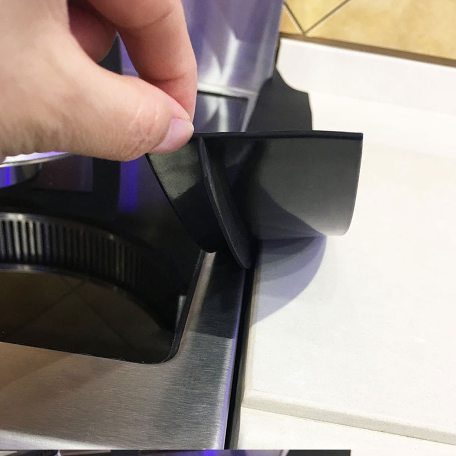 10 Stück Gasherdabdeckungen, 0,2 Mm Dick, Wasserdicht, Wiederverwendbar, Hitzebeständig, Fiberglas, Schwarz
