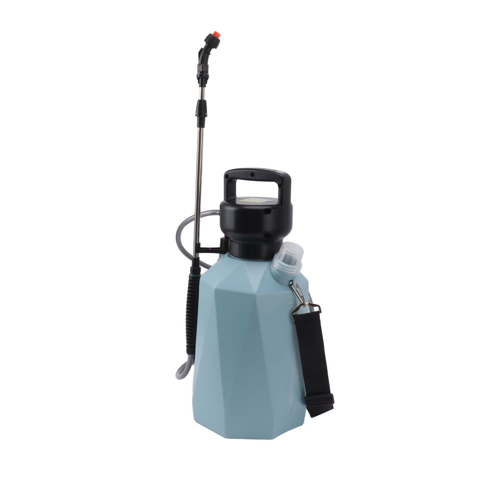 Rhombus 7,4 V, Akku-hochleistungs-sprühgerät, 5 L, Elektrisches Gartensprühgerät, Blau