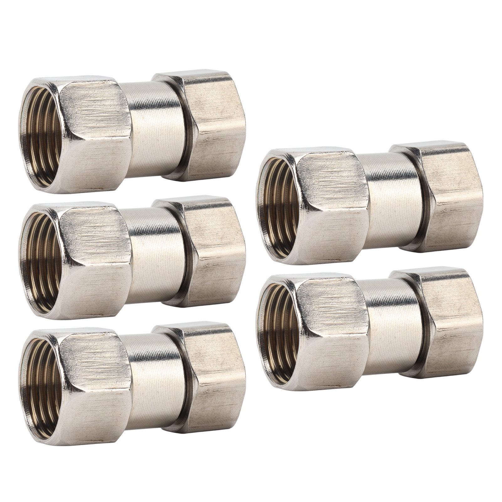 5 Stück Edelstahl-hydraulikverschraubungen Mit Innengewinde, Rohradapter Für Duschwassererhitzer G1/2