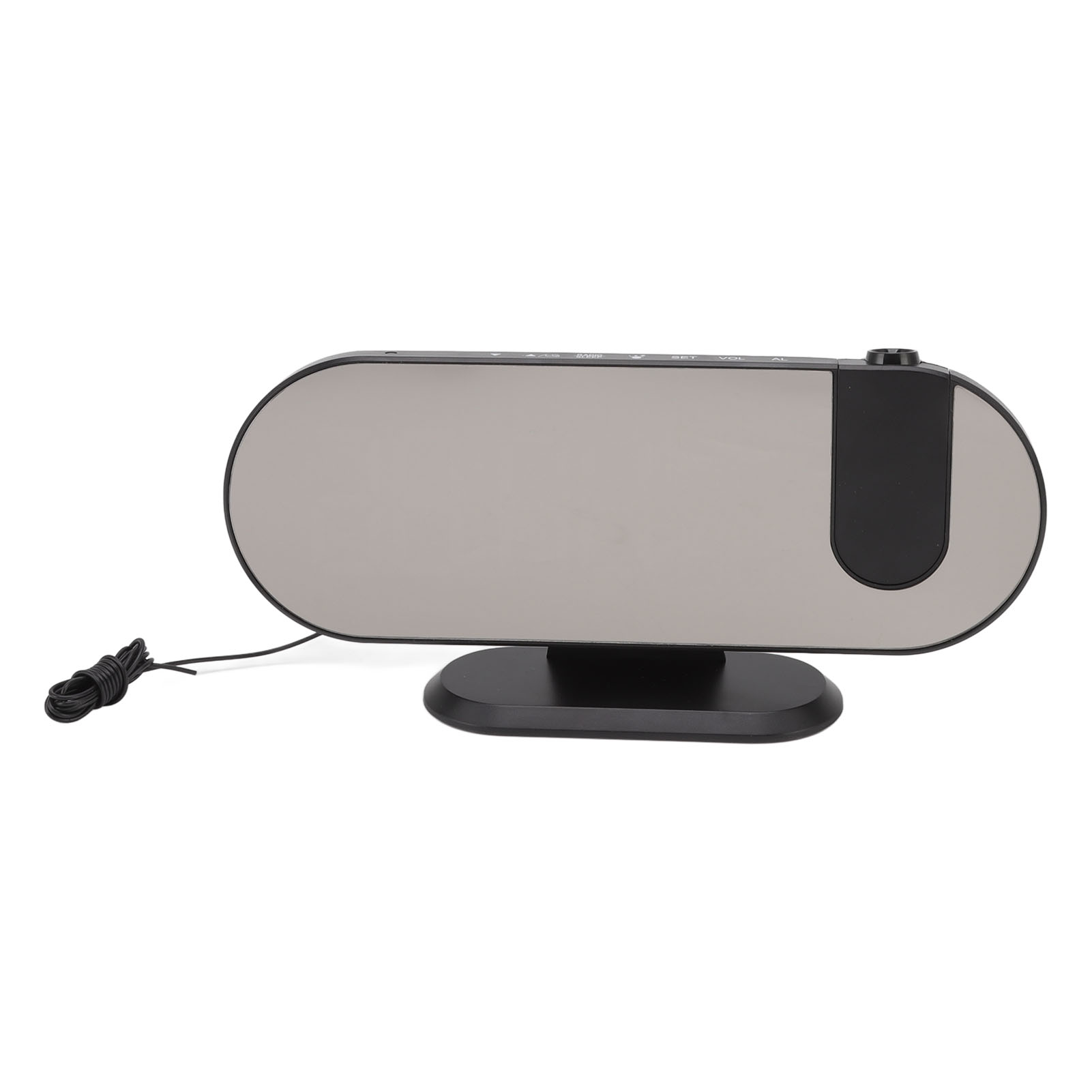 Usb-betriebener Projektionswecker, Spiegeldisplay, Hohe Helligkeit, Led-lichtquelle, Digitaler Deckenwecker