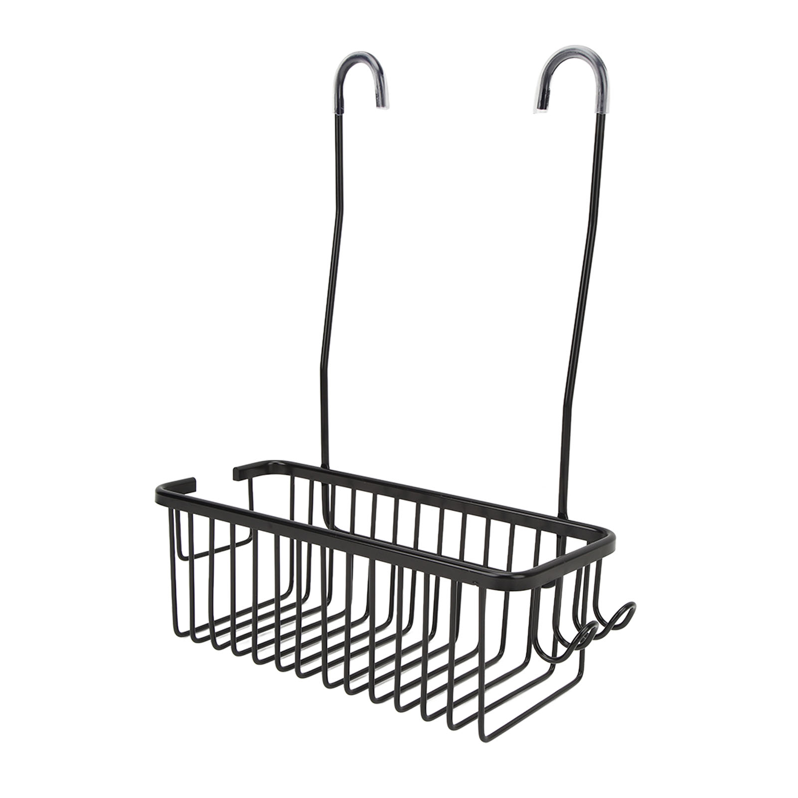 Ablage Für Die Toilette, Großes Fassungsvermögen, Toilettenkorb Aus Aluminium, Badezimmer-organizer Aus Metall, Schwarz