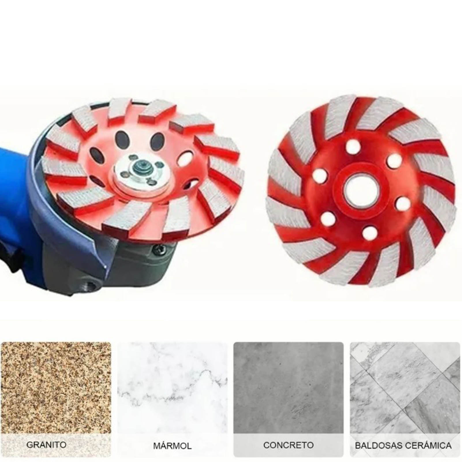 4-zoll-diamant-betonschleifscheibe Zum Schneiden Und Formen