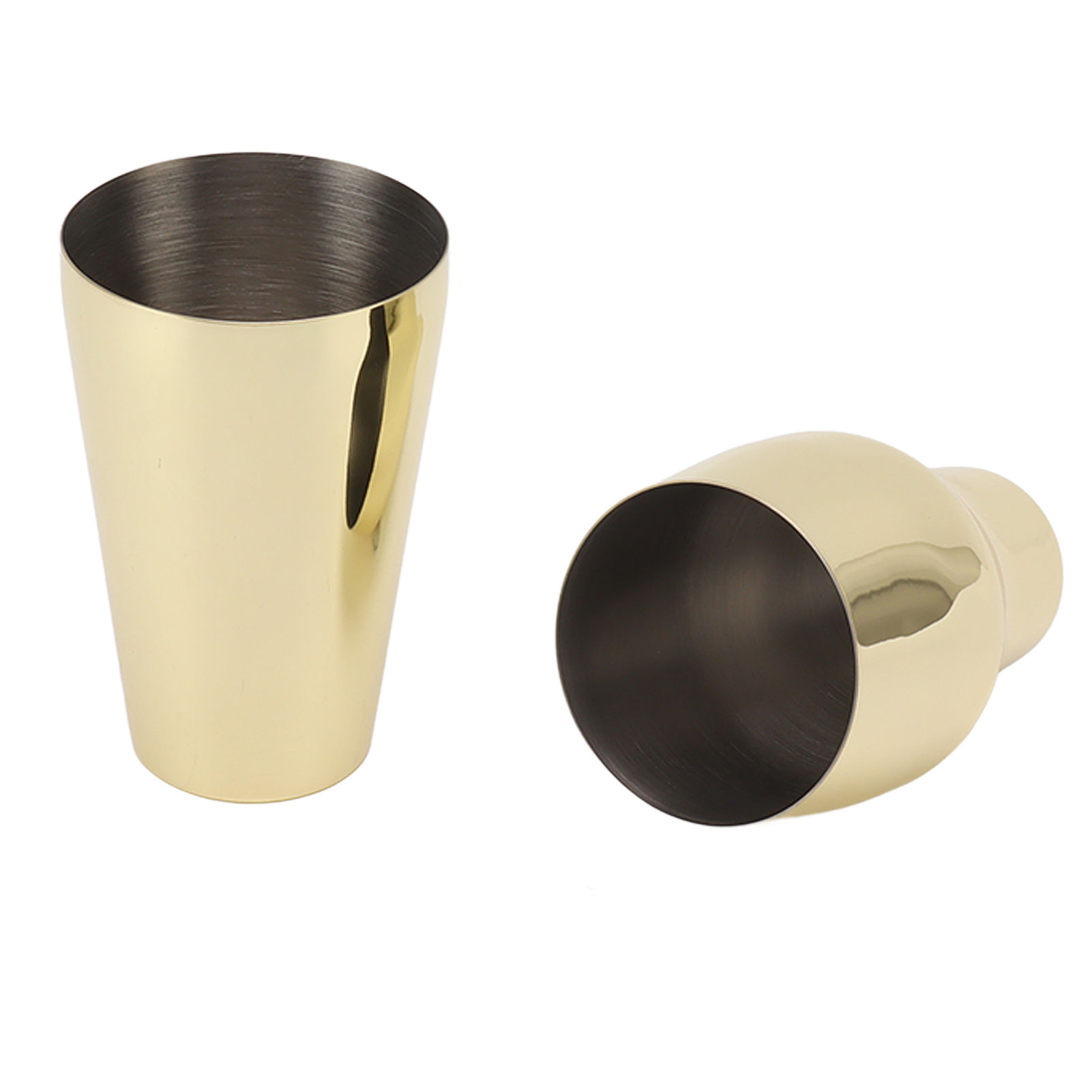 Cocktailshaker Aus Stahl Im Französischen Stil, Zweiteilig, Martini-mixer, Cocktailshaker, Für Bar, Camping, Picknick, Luxus, Goldfarben