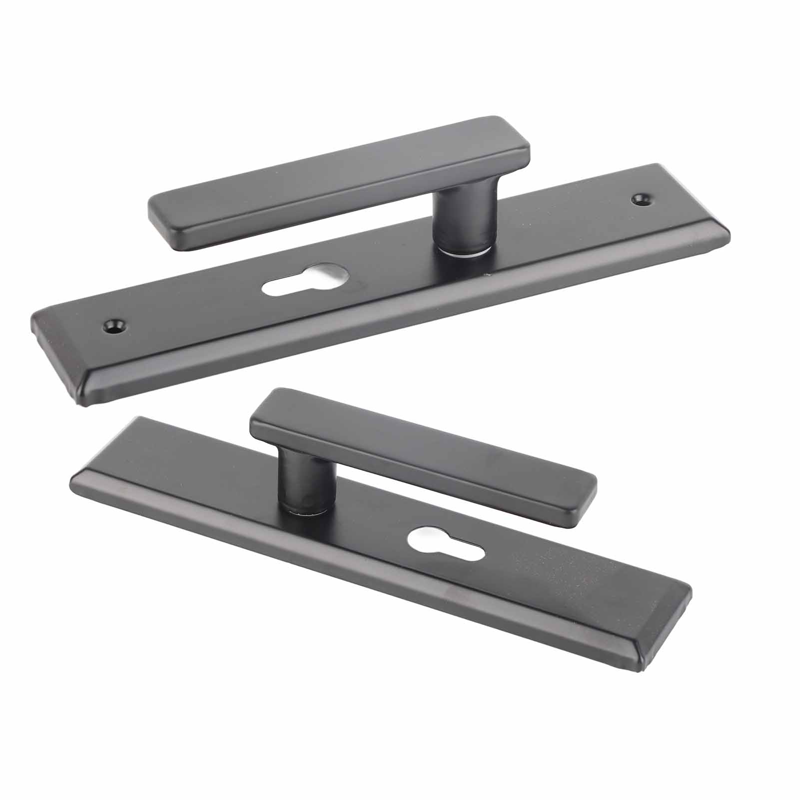 Universelles Türgriff-schloss-set, Geräuschloses Aluminium-schlafzimmertürschloss Für Zuhause Und Haushalt