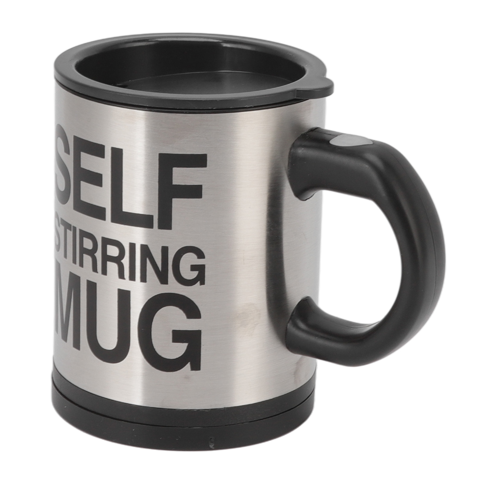 Elektrischer Selbstumrührbecher, 400 Ml, Automatischer Kaffeerührbecher, Schwarz