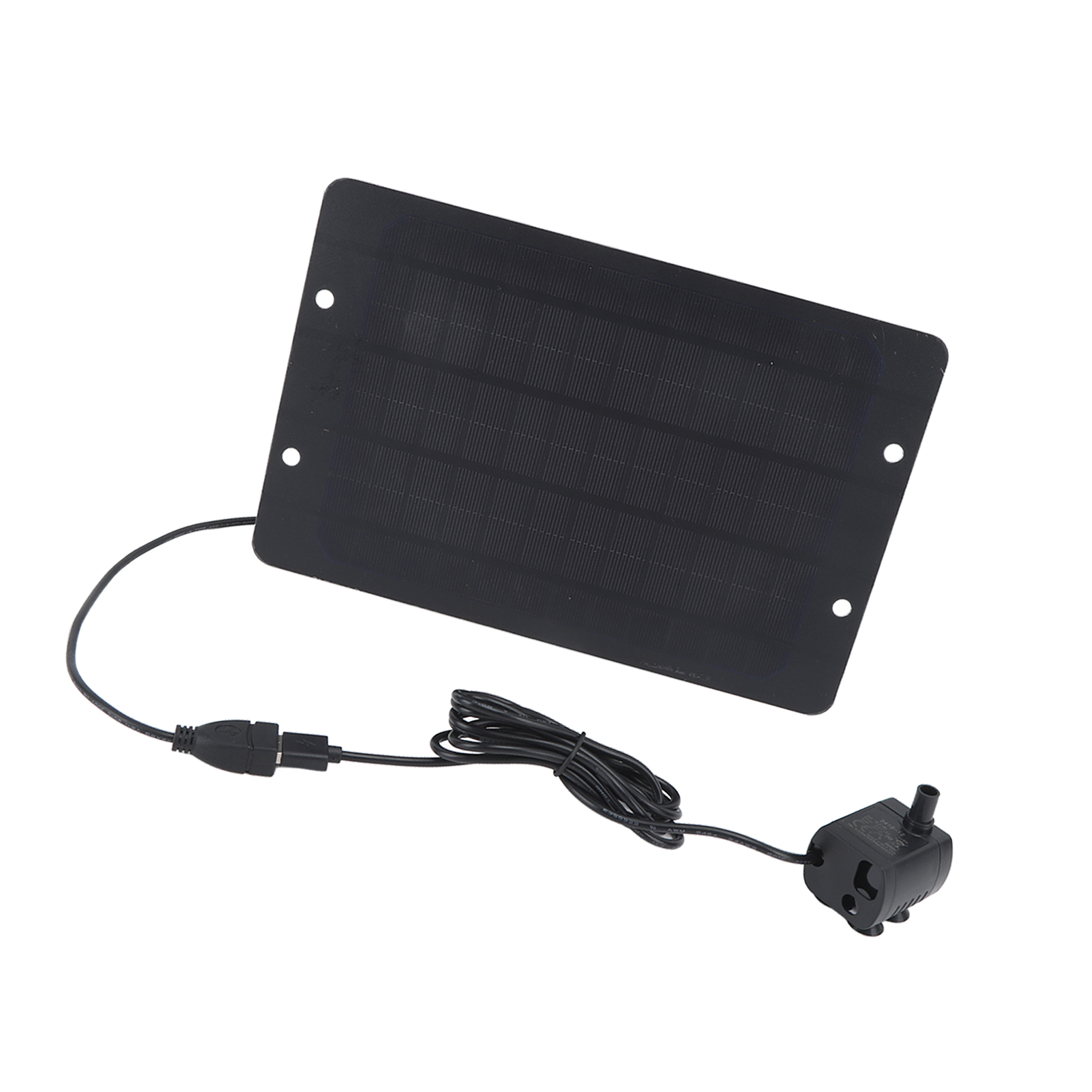 6v 10w Solarbrunnen, Vogeltränkenbrunnen, Usb-anschluss Mit Wasserpumpe, Solarbrunnen Für Terrasse, Garten, Vogeltränke